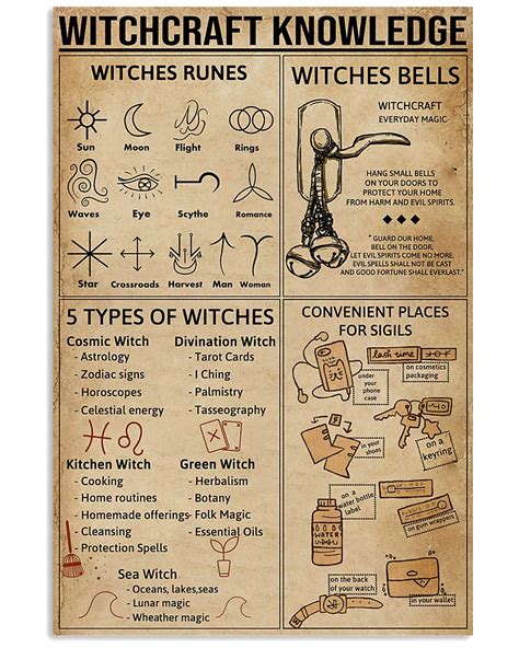 My aunt is knowledgeable in the ways of witchcraft